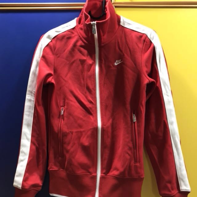 Authentic Red Nike Jacket Womens