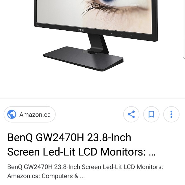 Benq Gw2470h Hdmi Monitor Electronics Computer Parts Accessories On Carousell