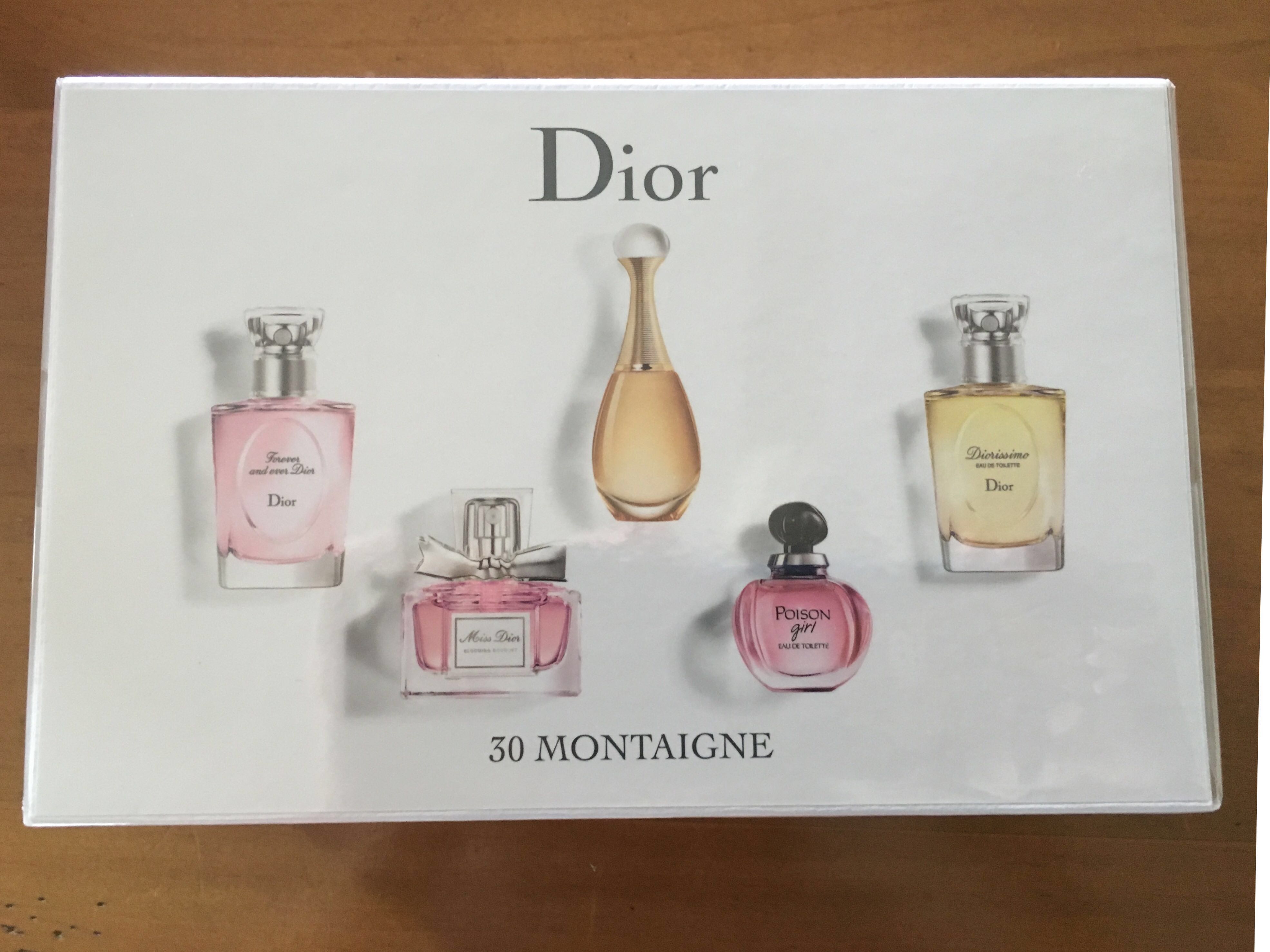 miss dior miniature perfume set