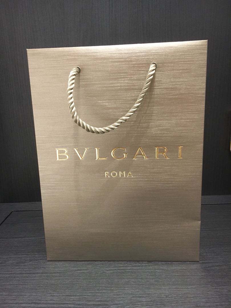 bvlgari shopping bag