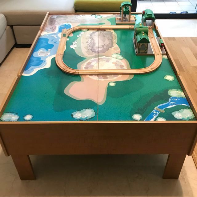 imaginarium train table with drawers
