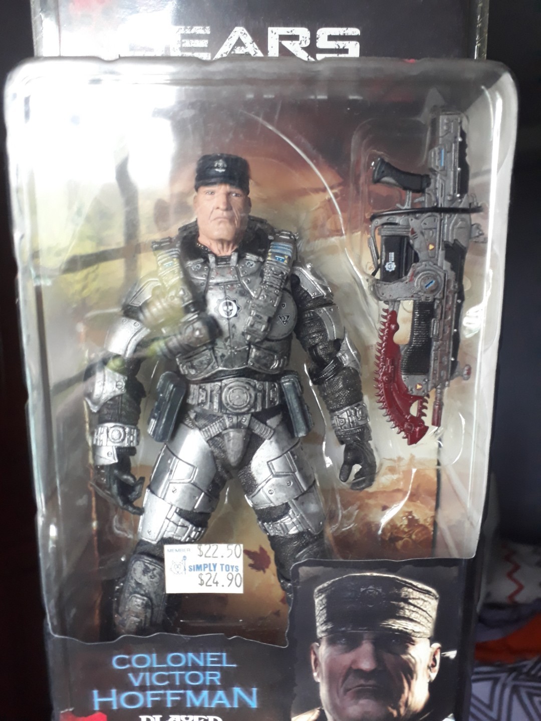 Colonel Victor Hoffman Neca Gears of War