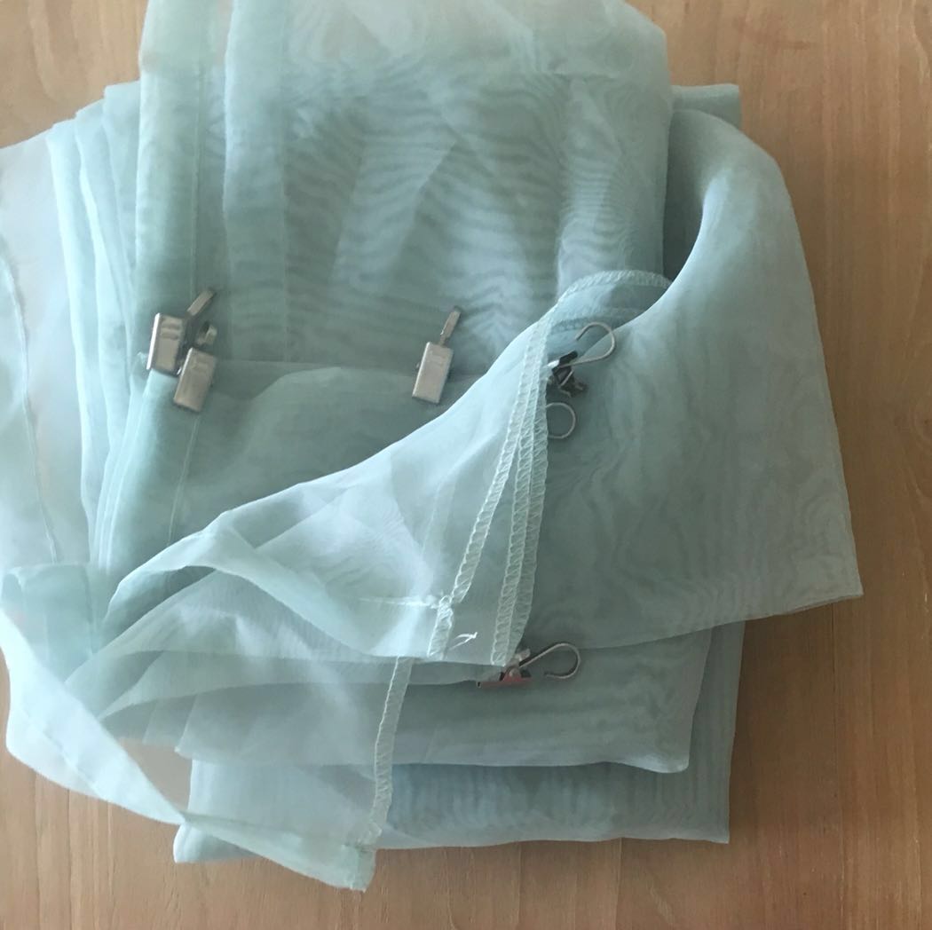 Curtains Ikea Teresia Turquoise With Hooks Furniture Home