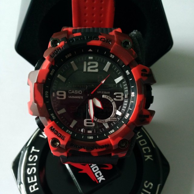 g shock dual time display