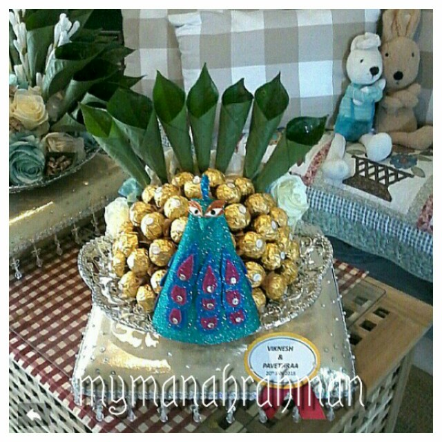 Gubahan Hantaran Indian Wedding Tray Design Craft Art