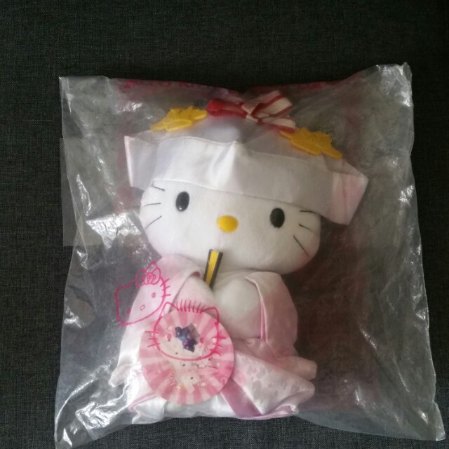 hello kitty japanese kimono doll