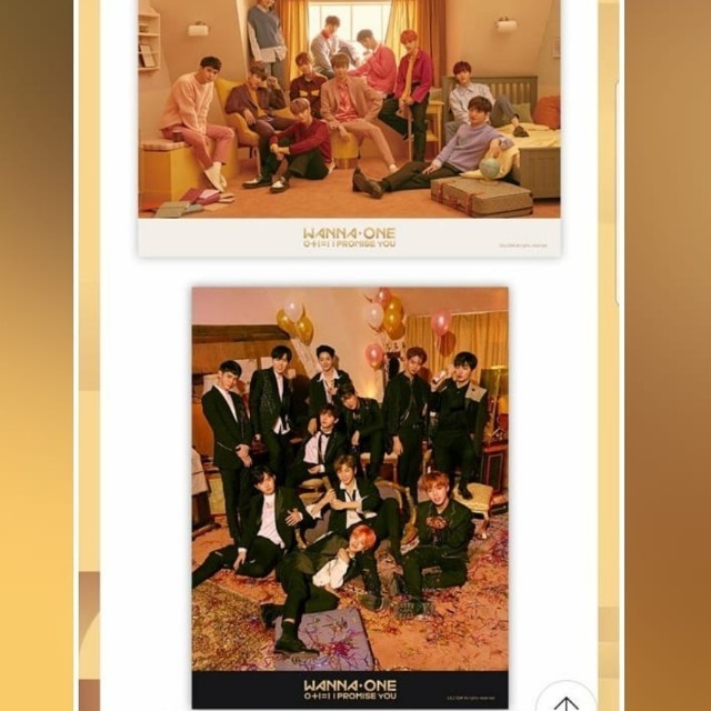 Internal Trade Po Wanna One Comeback Album Ipu Bulletin Board Preorders On Carousell