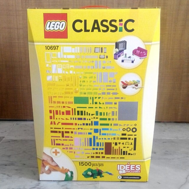 LEGO Classic 10697 Large Creative Box 1500pcs Hobbies Toys Toys Games on Carousell