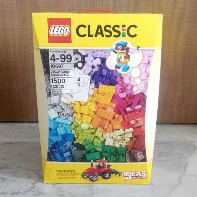 LEGO Classic Large Creative Box 1500 Pcs - 10697 New in box with  instructions