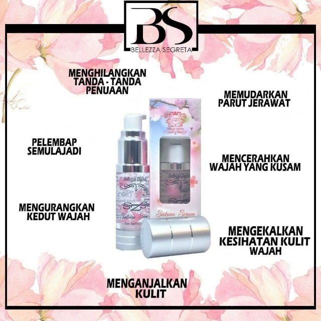 Multi Serum (Category: Makeup) located in Singapore. Submitted by beautycreation (Listing ID 159138201, Image 2). Description: SAKURASERUM READY STOCK 😇😇😇 IT CAN BE USE AS MAKE BASE . #FEELTHEFRESHNESS 🌸 . Function Sakura Serum 👇👇👇 🌸Anti Aging 🌸Anti Acne 🌸Brightening 🌸Hydrating 🌸Repairing ❗️❗️❗️WHAT IS SAKURA SERUM? CAN MAKE SKIN MORE PRETTY? IS IT DENGEROUS? HAAAA... IF YOU NOT SURE, PLEASE GOOGLE - THE BENEFIT OF SAKURA SERUM TO THE