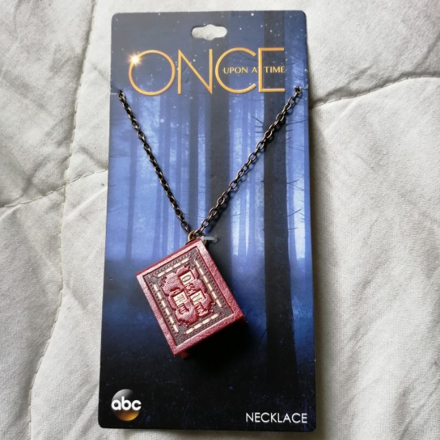 Once OUAT Upon a Time Henry Themed Inspired Book Necklace 