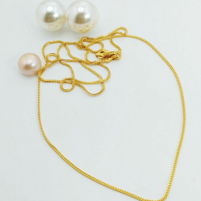 Rantai Leher Emas 916 Rl Belut Women S Fashion Jewellery On Carousell