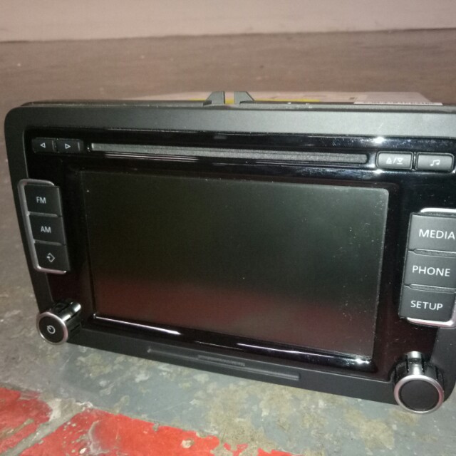RCD 510 VW Head unit, Car Accessories on Carousell