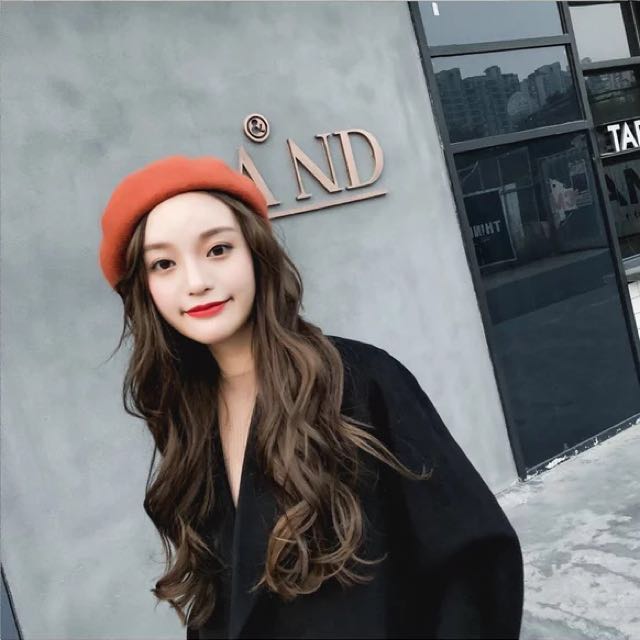 Ready stock! Korea chic style beret hat 