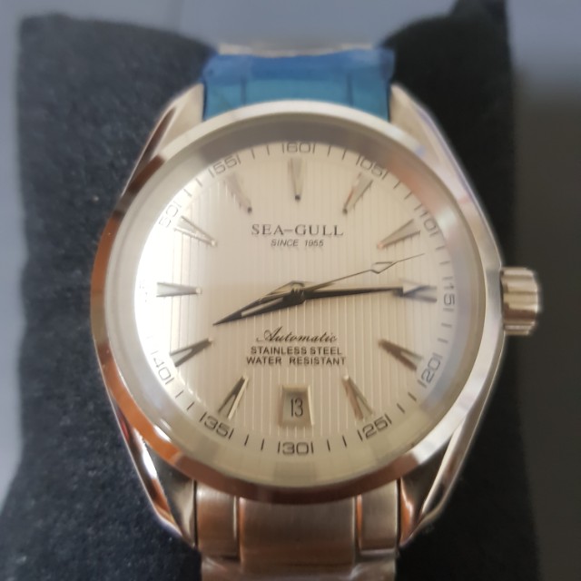 Seagull seamaster silver Mobile Phones Gadgets Wearables Smart Watches on Carousell