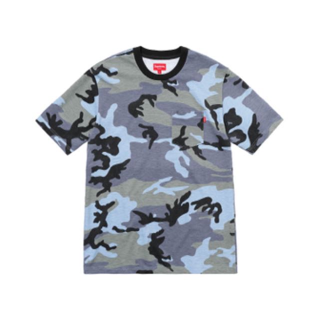 supreme camo tee