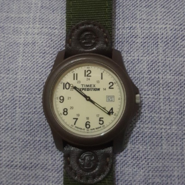 Timex Expedition Indiglo wr50m Watch