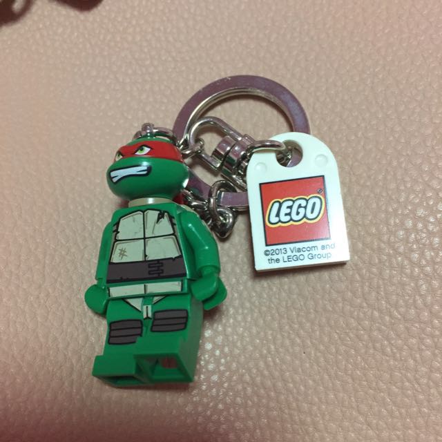 Tmnt lego keychain - Raphael, Hobbies & Toys, Toys & Games on Carousell