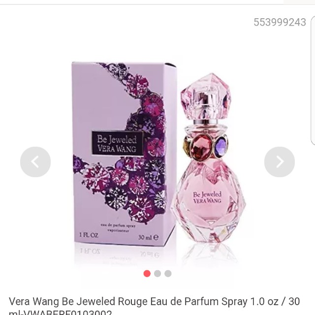 Vera wang sales be jeweled perfume