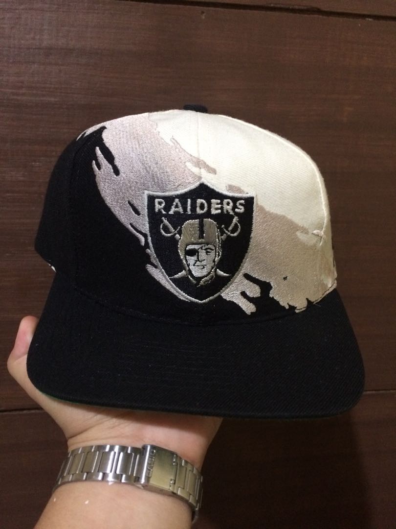 Vtg Oakland Raiders Splash Men S Fashion Accessories Caps Hats On Carousell