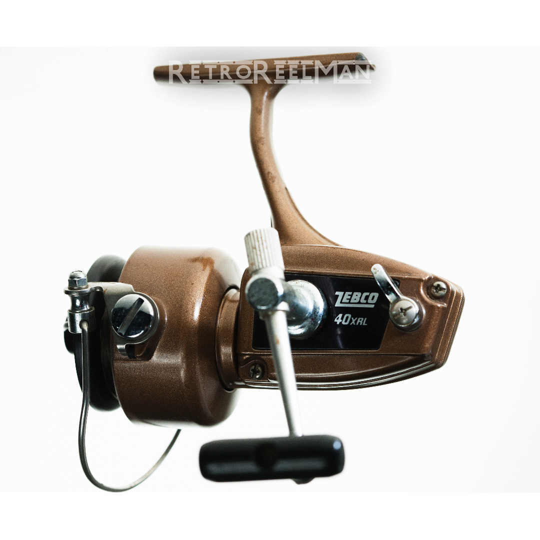 ZEBCO 40XRL Vintage 1972 Lite Fishing Reel Made in JAPAN, Sports Equipment,  Fishing on Carousell