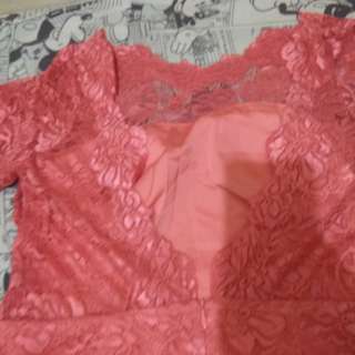 Dress brokat