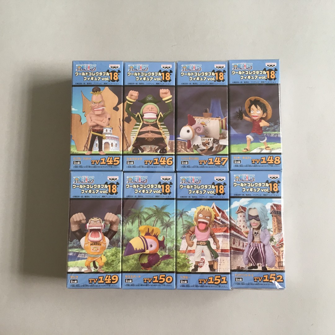 Banpresto One Piece Wcf Tv Vol 18 Hobbies Toys Toys Games On Carousell