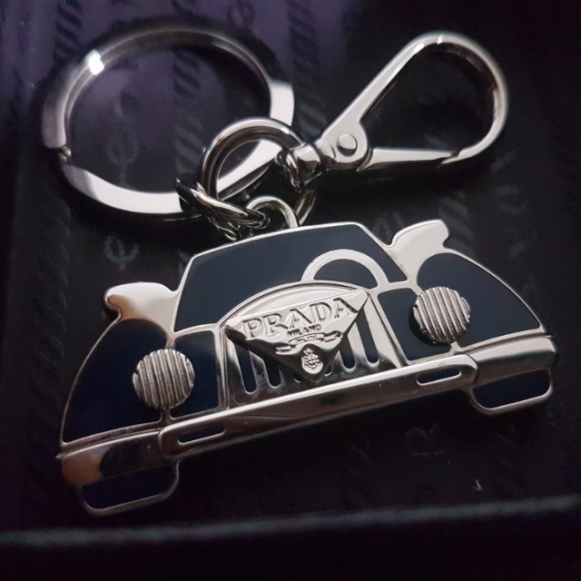 prada car key holder