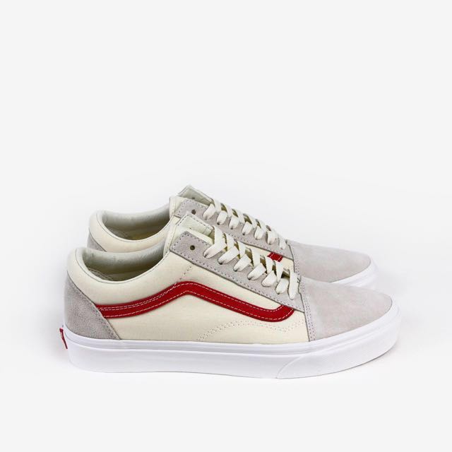 vans old skool rococco red