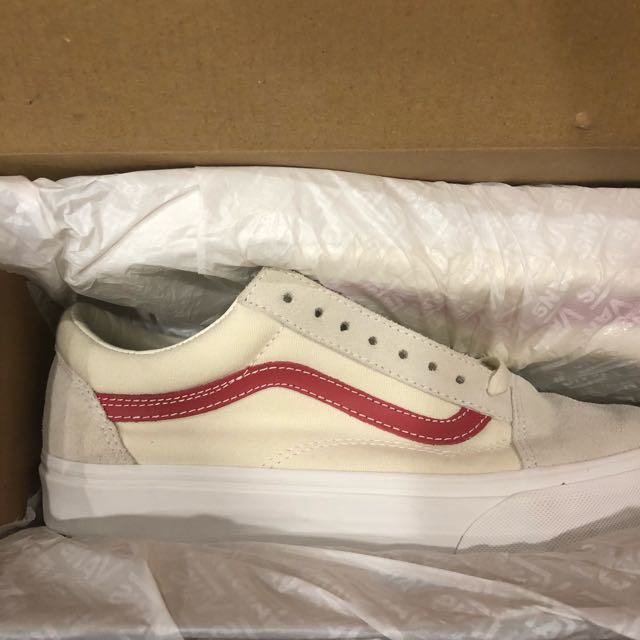 Vans old skool white rococo best sale