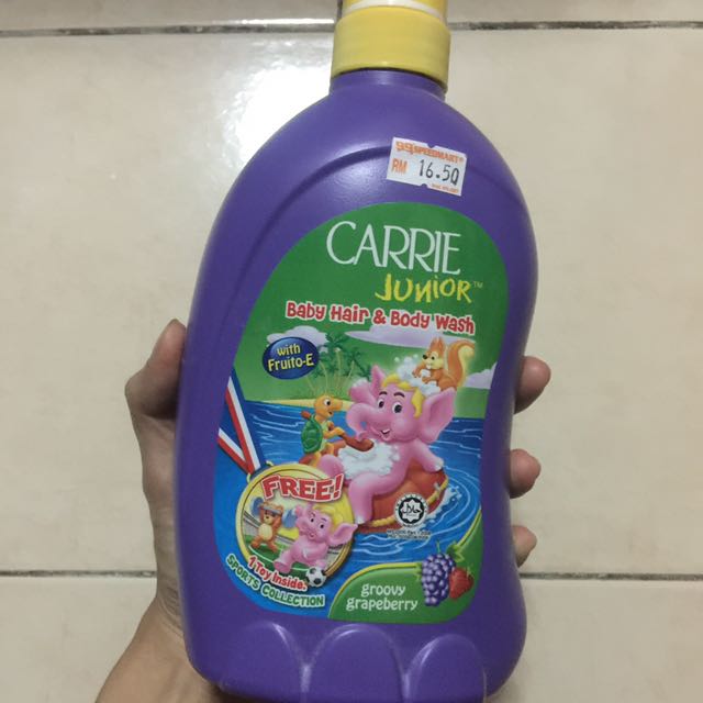 Carrie junior baby hair & body wash top