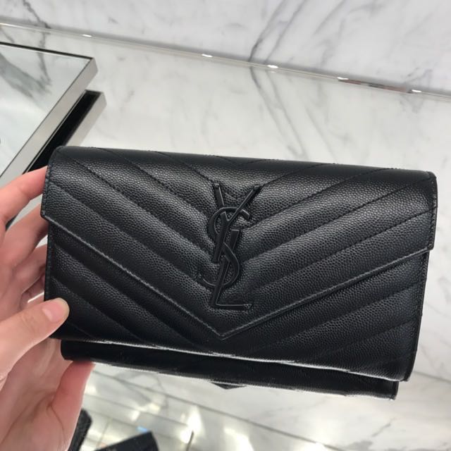 ysl monogram large flap wallet Online Sale