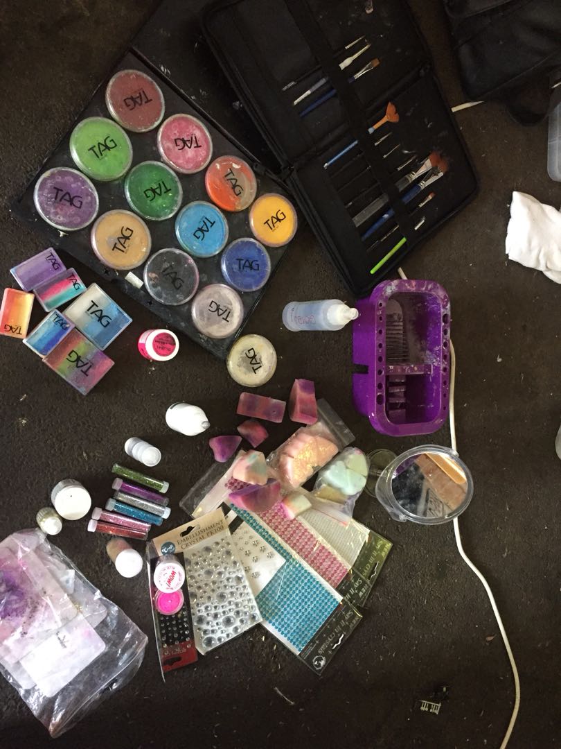 Face Paint Kit Design Craft Craft Supplies Tools On Carousell