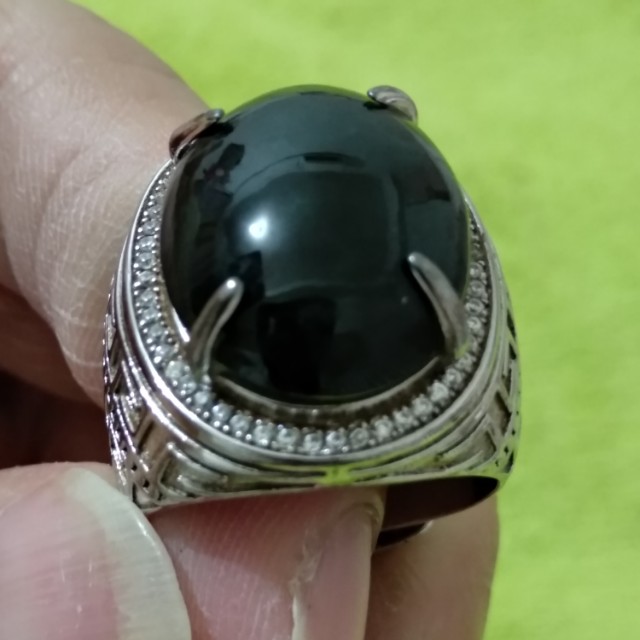 Black jade ring clearance price