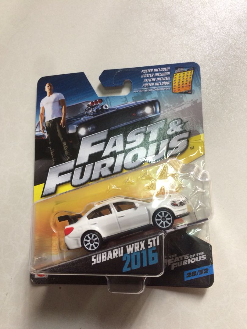 Hotwheels Fast Amp Furious Subaru Toys Amp Games Other Toys