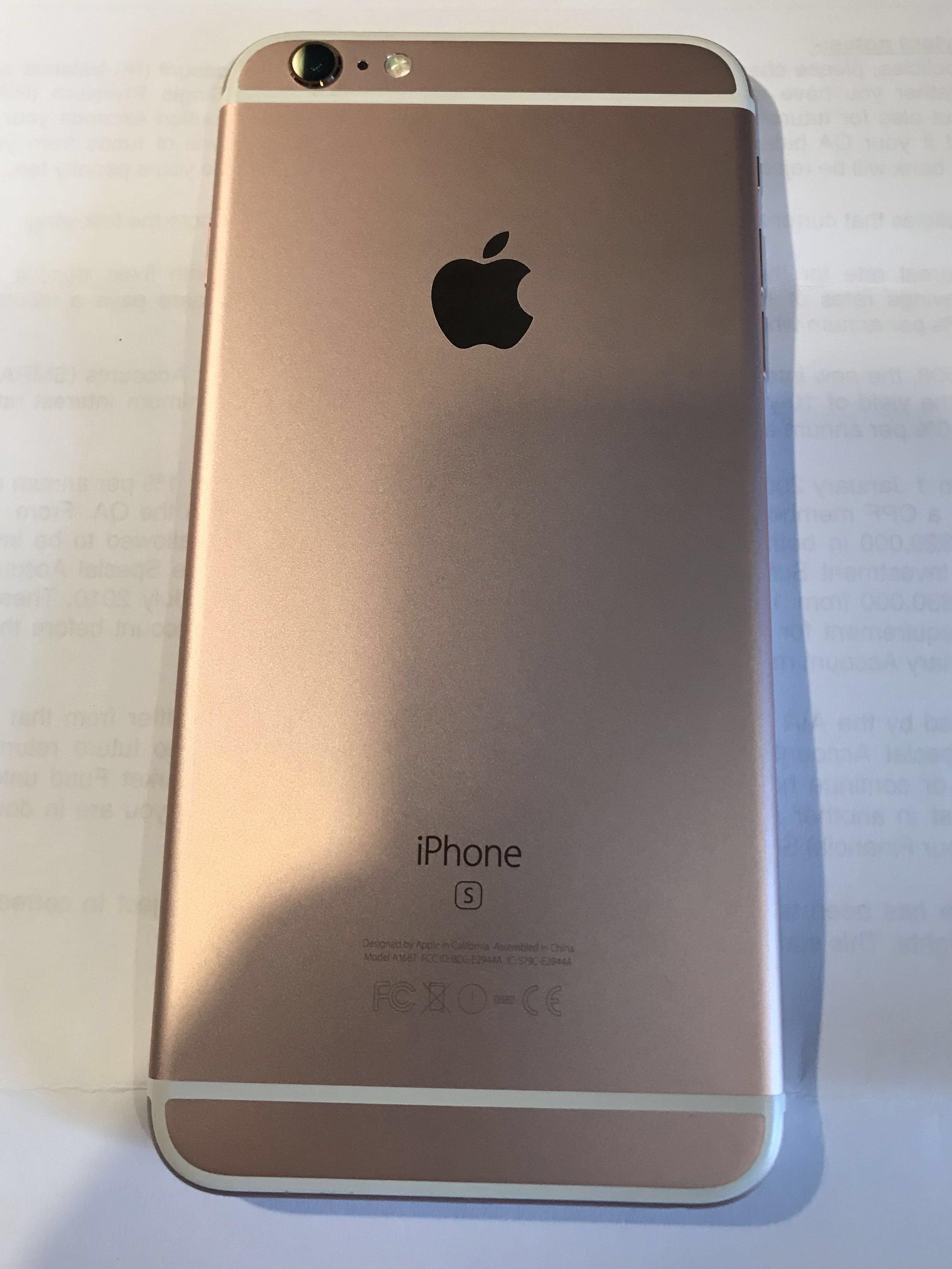 Cex iphone 6s sales 64gb rose gold