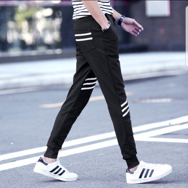 Korean Men S Sport Pants Jogger Sweatpants Casual Wear Men S