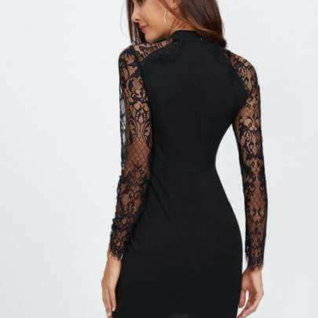 Lace dress (Category: Dresses) located in Manila. Submitted by loth08 (Listing ID 159410831, Image 2). Description: Freesize only fit up to Semi Large.