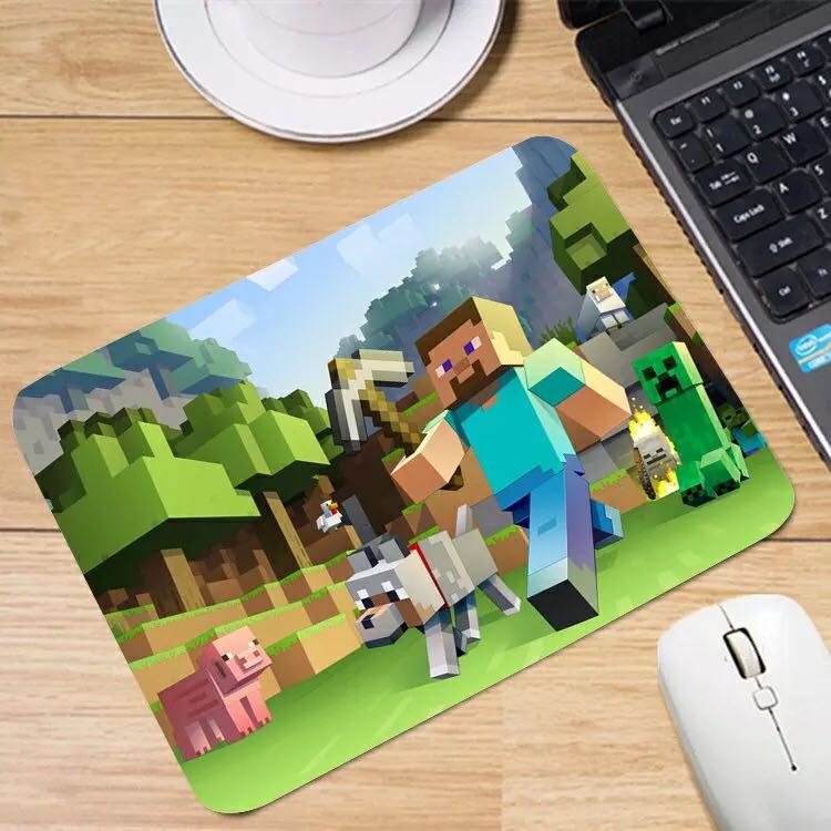 Little Minecraft Mouse Pad Ghr980 Design As Attach Photo