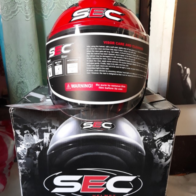 SEC HELMET ORIGINAL, Car Parts & Accessories on Carousell
