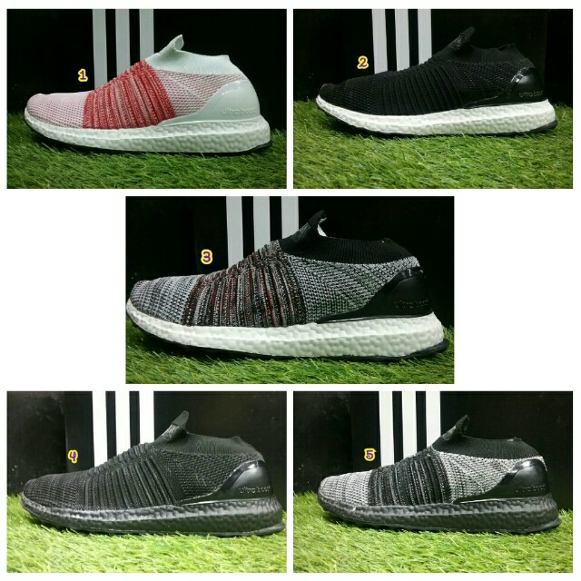 Sepatu Adidas Wanita Ultraboost Original Asli Terbaru Murah Running Hitam Abu Pink Olshop Fashion Olshop Wanita Di Carousell