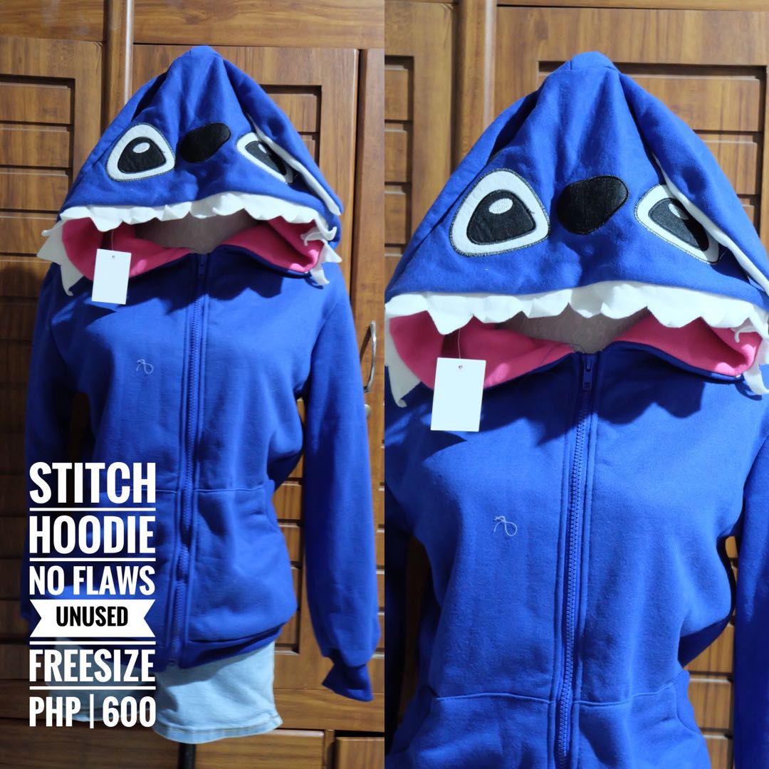 stitch jacket with hood