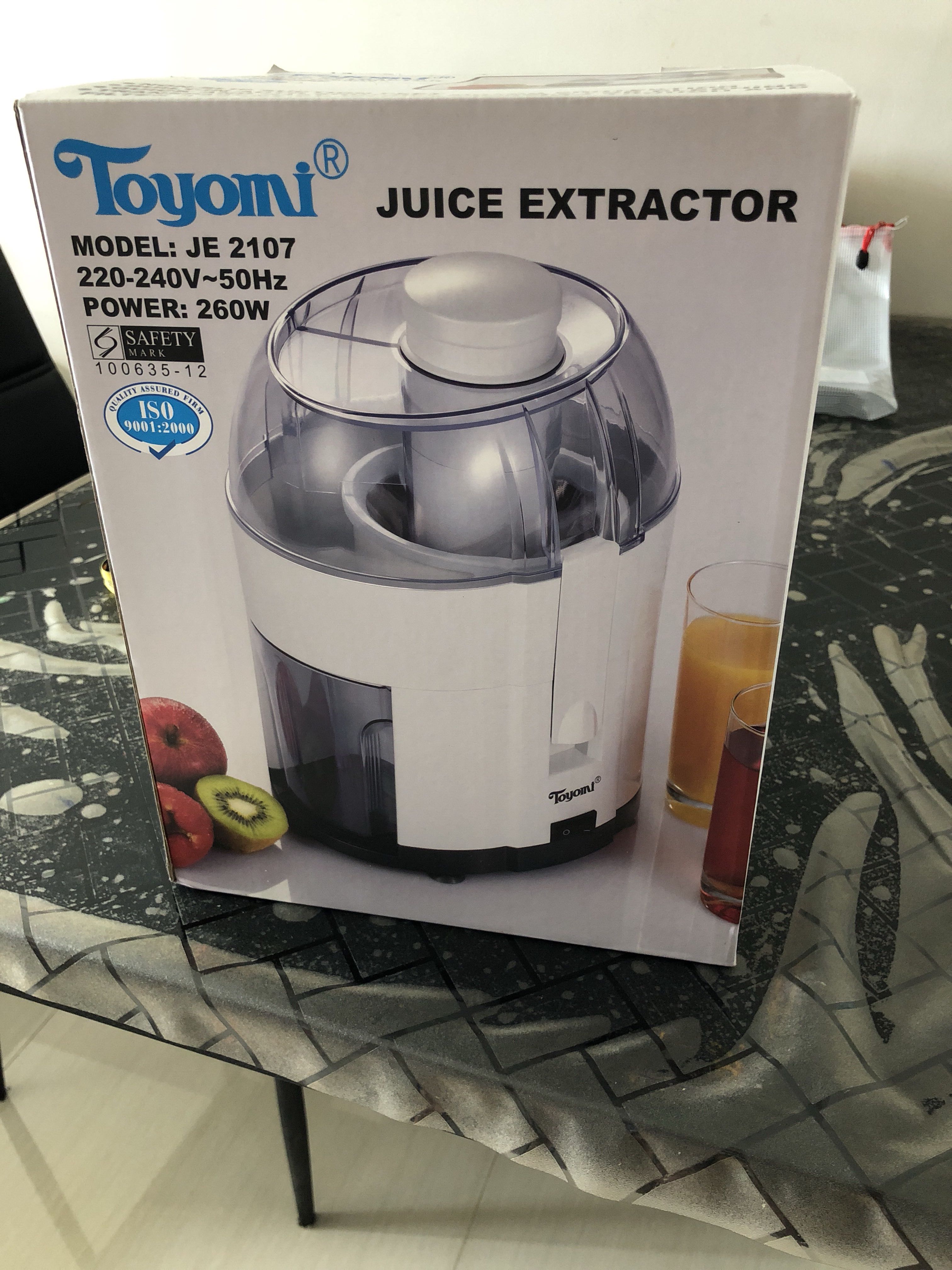 Toyomi Juice Extractor, TV & Home Appliances, Kitchen Appliances