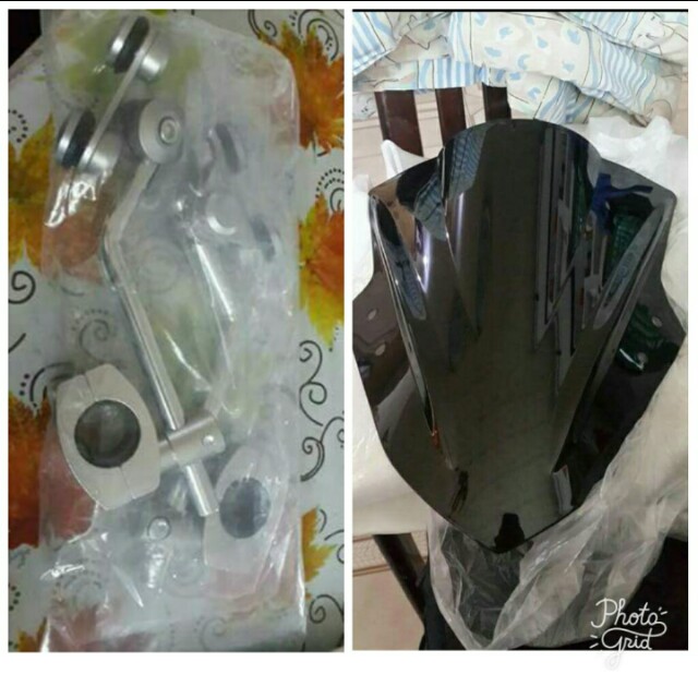 Windshield Ninja Universal All Bikes Skali Breket Auto