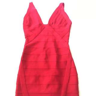Red Bandage Dress
