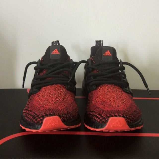 Adidas Ultra Boost 2 Lava Red Blackout Men s Fashion Footwear