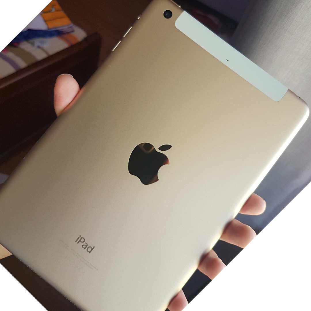 Apple Ipad Mini 3 Gold 64gb Wifi Cellular Data With Sim Slot