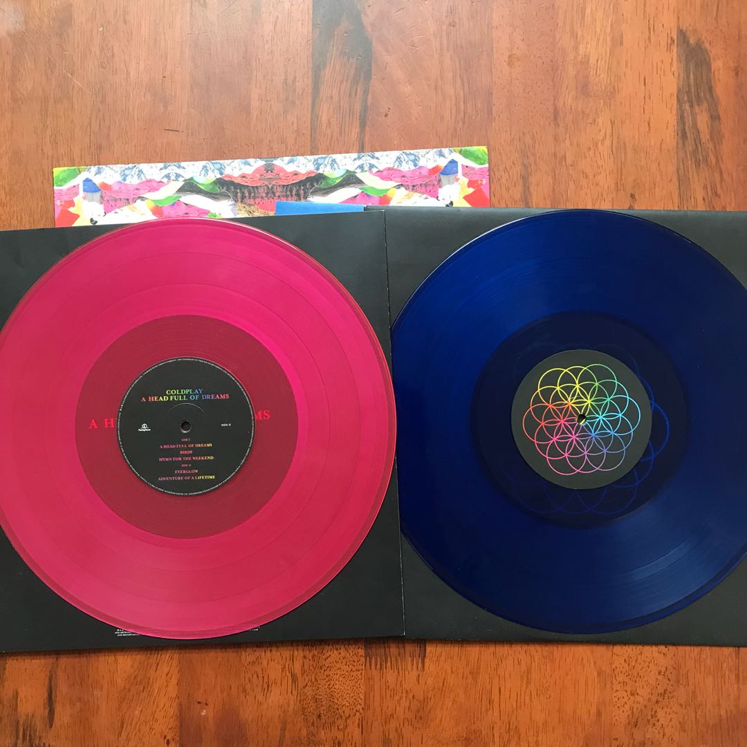 Coldplay : A Head Full Of Dreams (Limited Edition Coloured Vinyl)