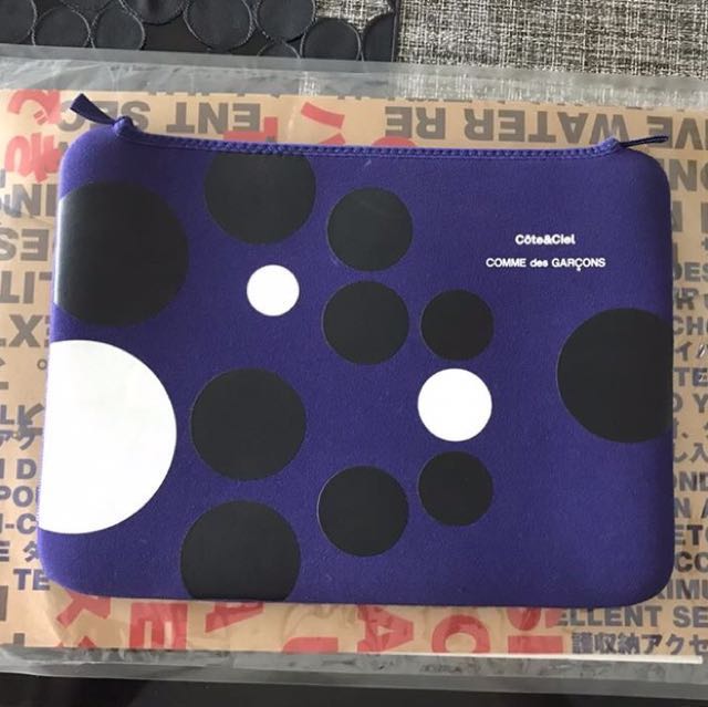 Comme des Gar ons Cote Ciel MacBook Air Sleeve with Original Packaging