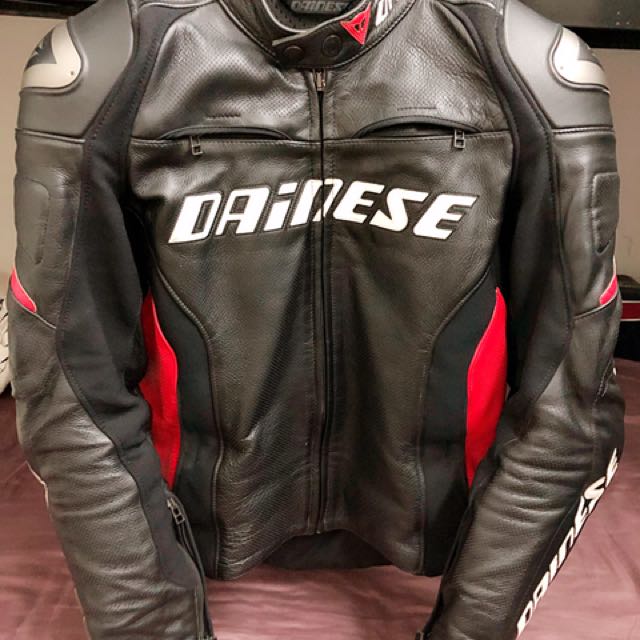 Dainese Racing D1 Leather Jacket Men S Fashion Clothes On Carou